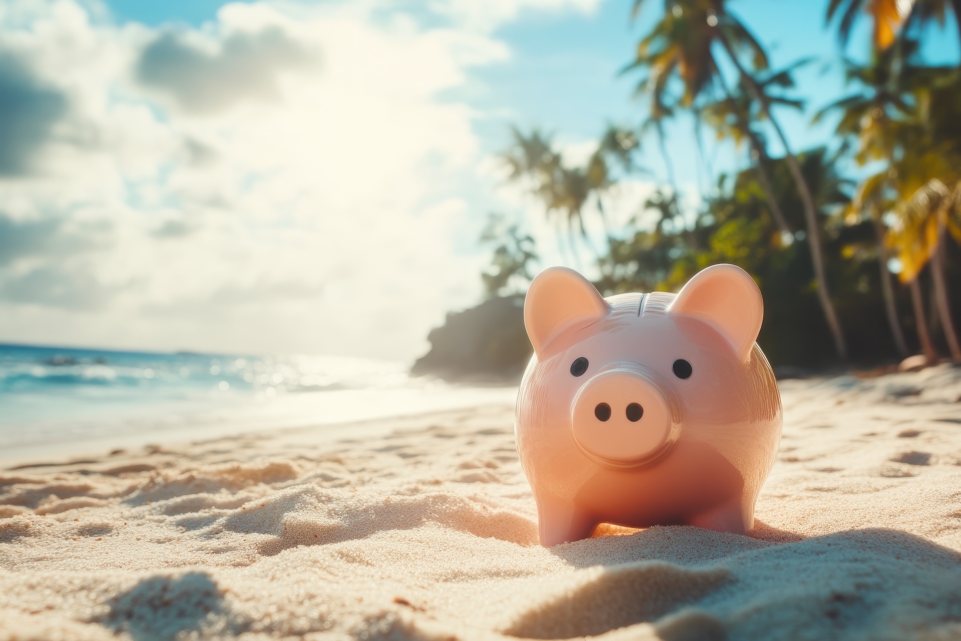 Financial Freedom on a Tropical Beach